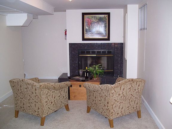den and gas fireplace