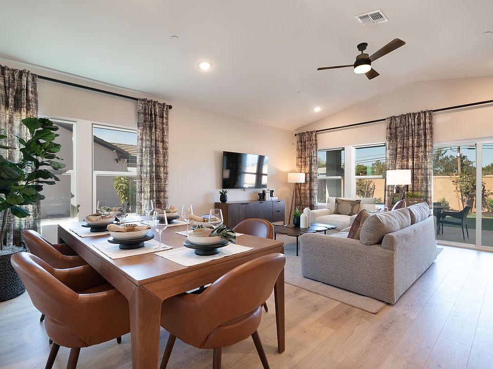 Inviting dining area
