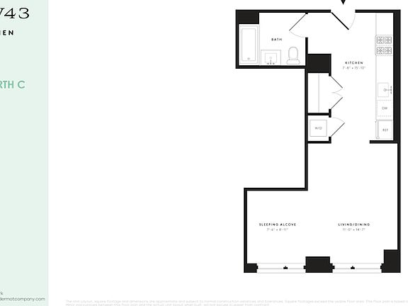 2nd image of 535 W 43rd St N #4C