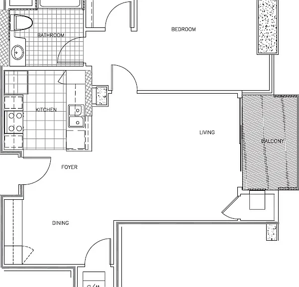 G1 floor plan NoHo 14