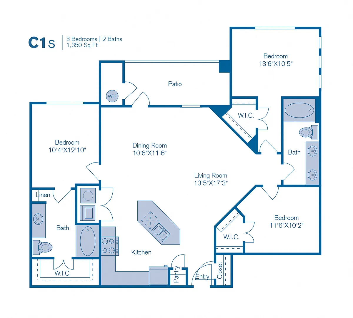 Floor plan C1S