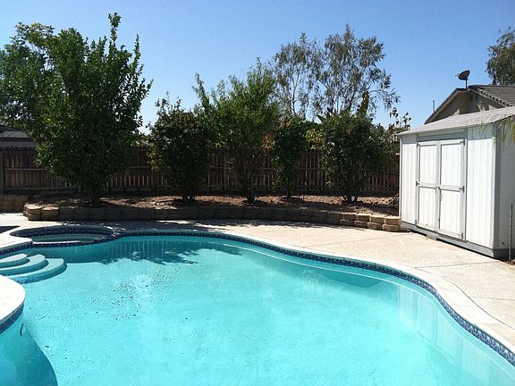 pool/spa fruit trees and heavy duty shed