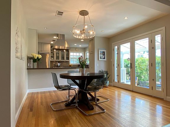 Dinning Room with patio doors