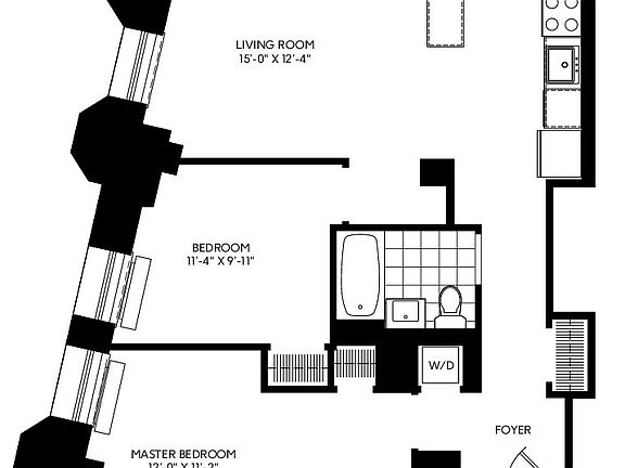 2nd image of 90 West St APT 11N