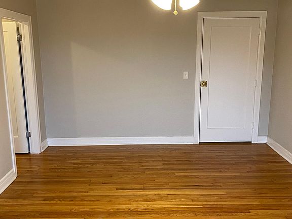 front entry with closet to left