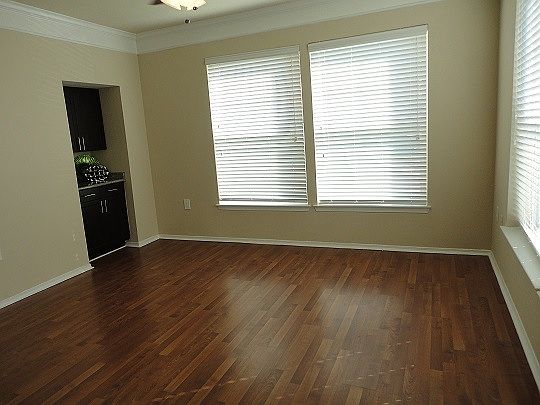 Living Room with Built-in Wet Bar