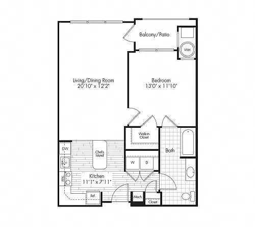 Floor plan 1A