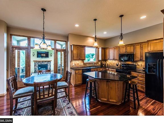 Stunning woodwork throughout home, solid maple doors and trim.