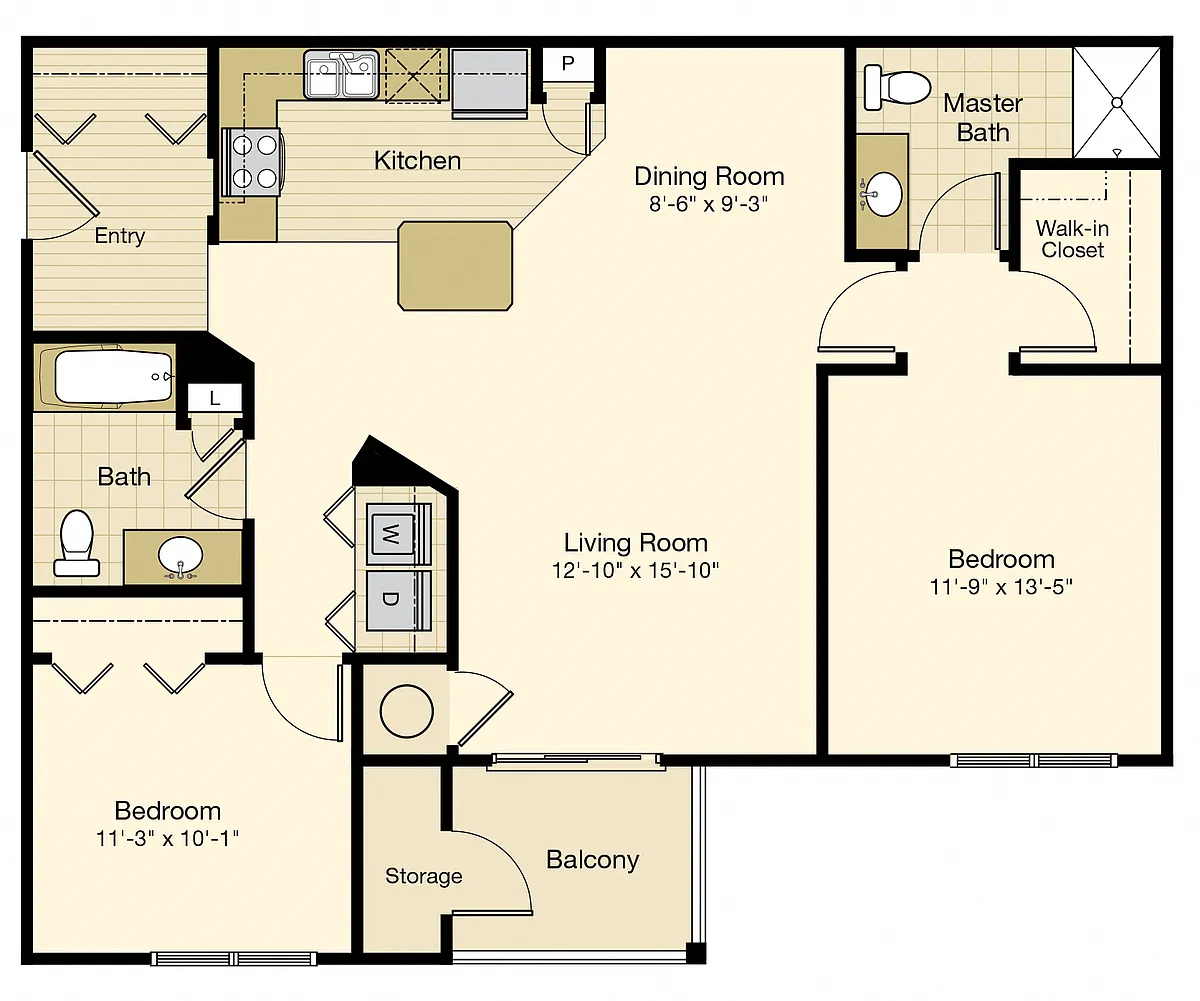 Floor plan Apex