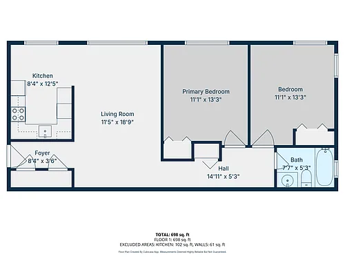Floor plan Kimberly House