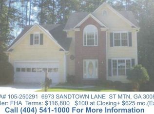 6973 Sandtown Ln, Stone Mountain, GA 30087