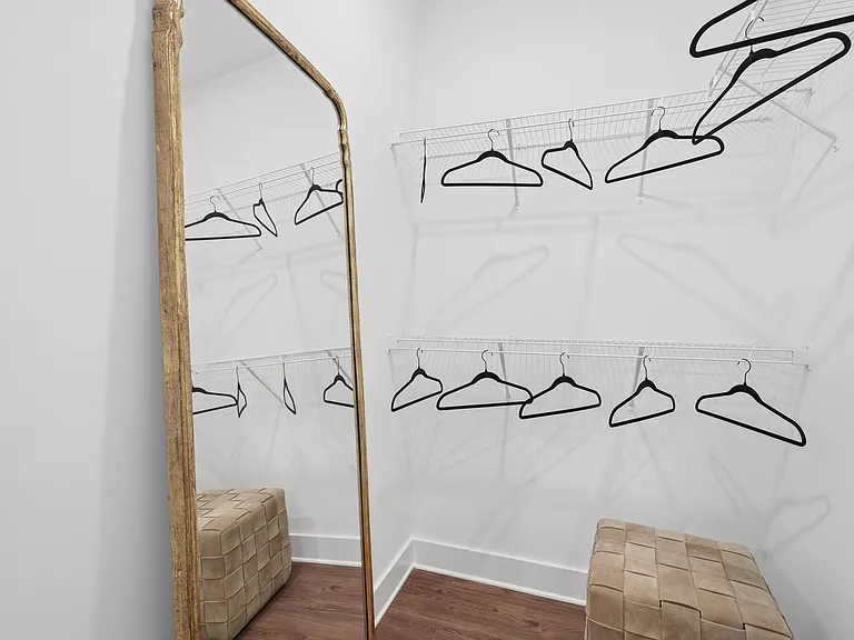 Large Walk-in Closet with Shelving