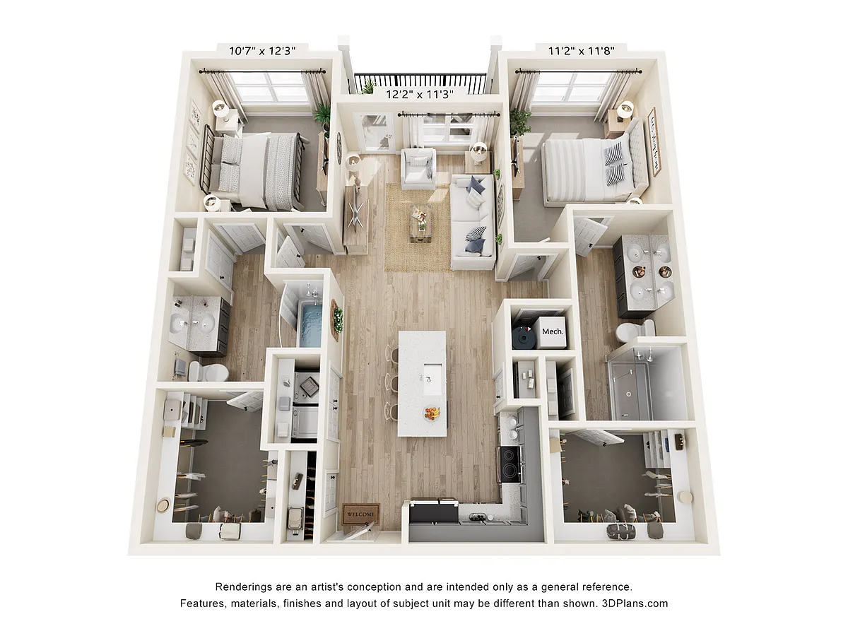 Floor plan B1