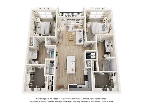 Floor plan B1
