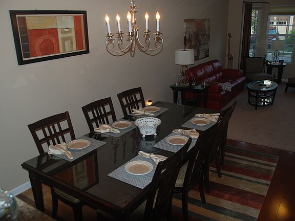 Dining and living room