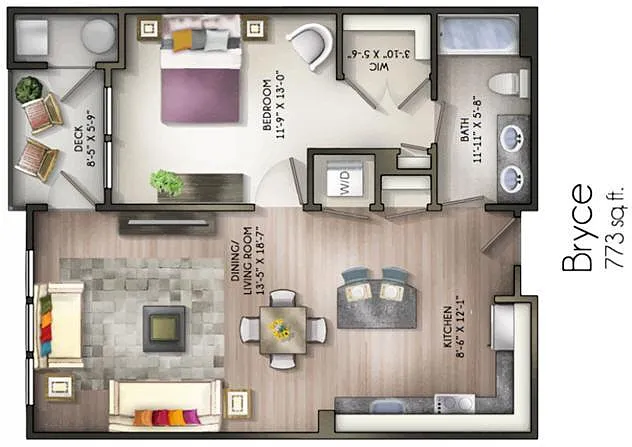 Floor plan Bryce