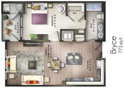 Floor plan Bryce