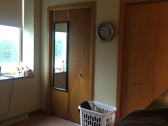 Master bedroom closets