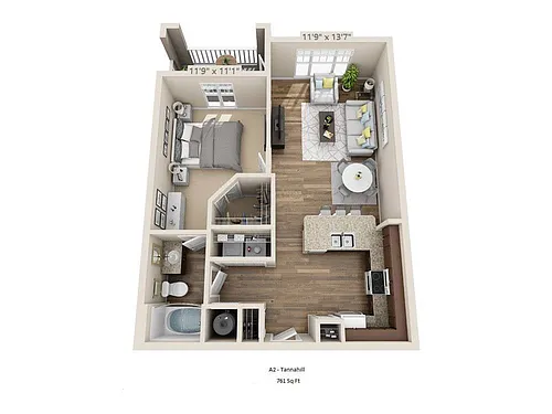 Floor plan Tannahill