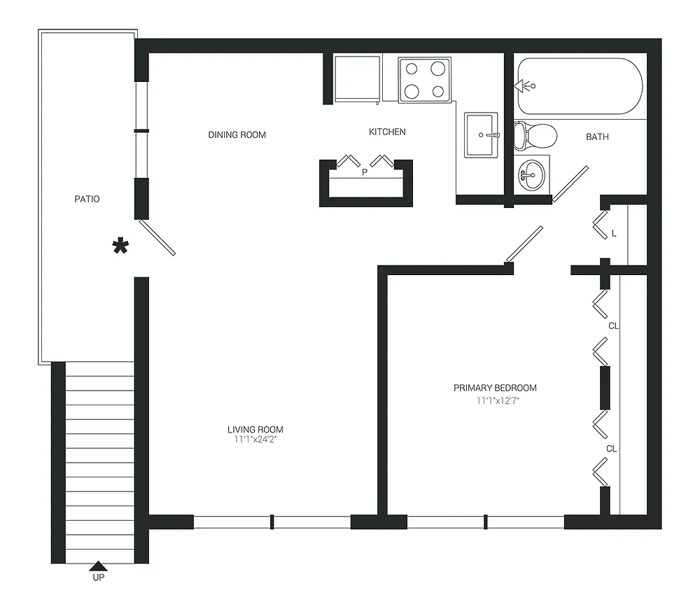 Floor plan The Adriatic