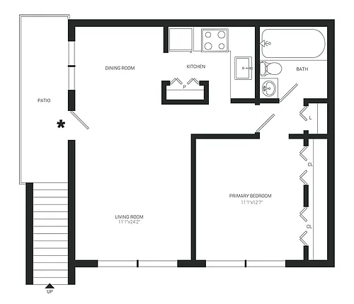 Floor plan The Adriatic