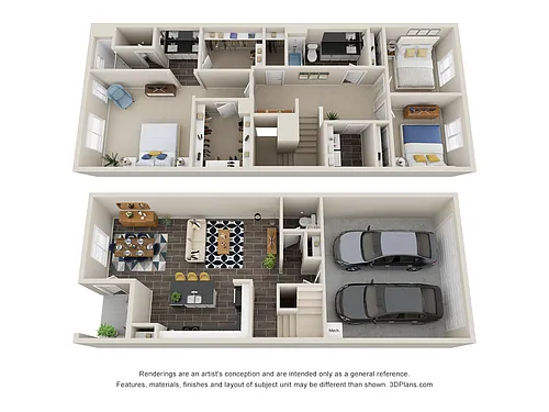 Floor plan 3X25