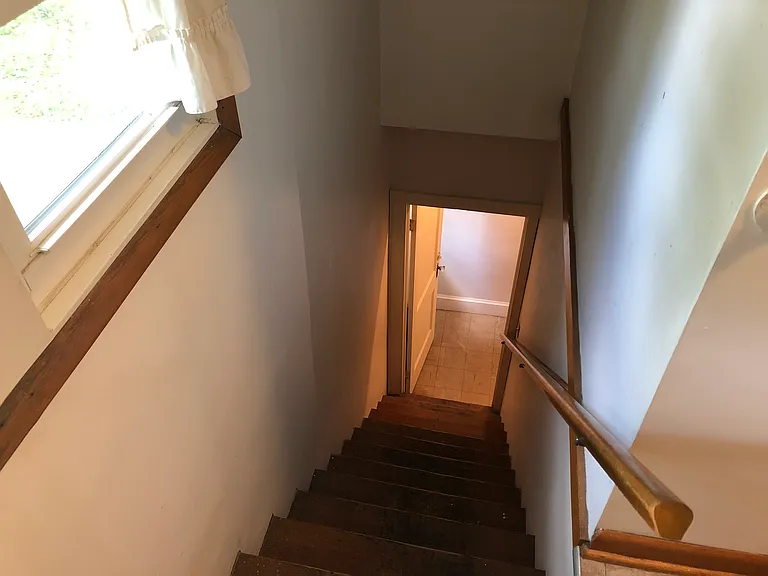stairway going to the main level