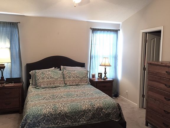 Bedroom with Vaulted Ceiling