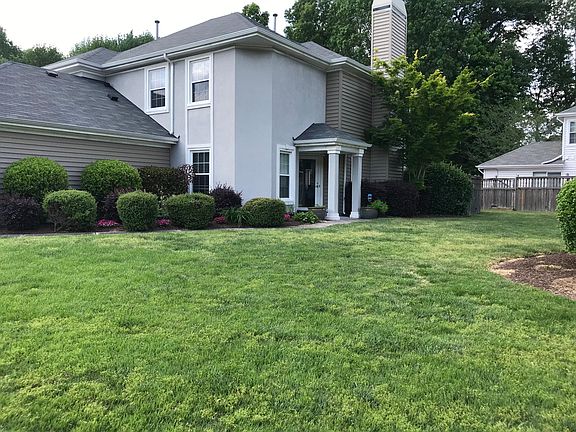 front and side of home