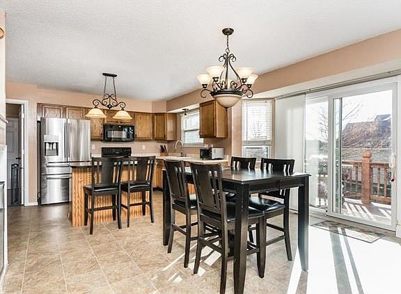 Open and updated kitchen