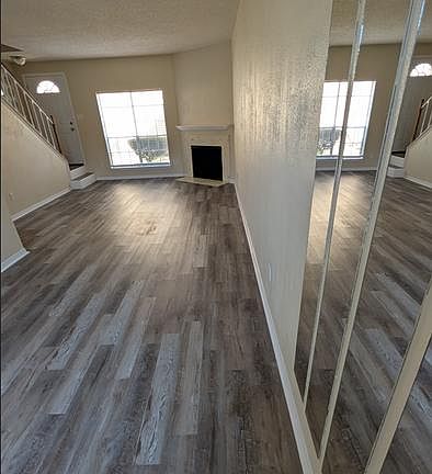 Breakfast area to living room