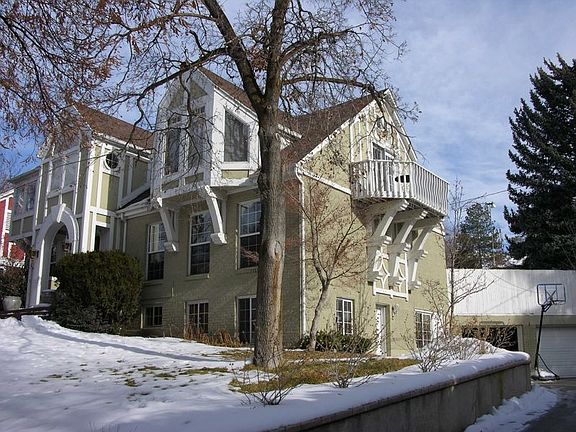 Side View, with Master Balcony