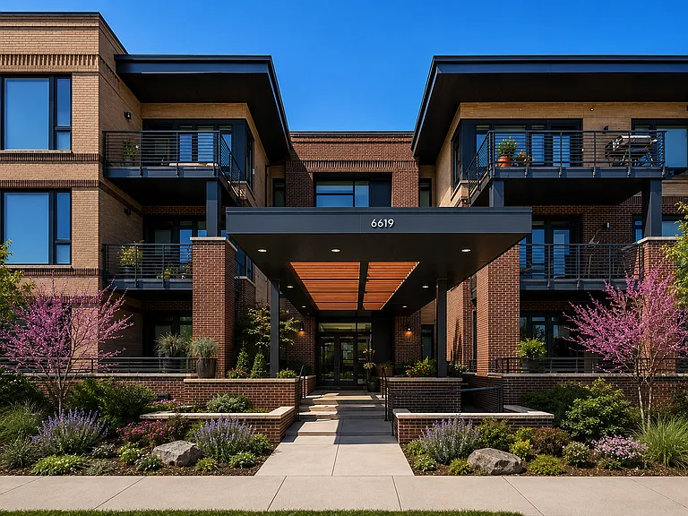 The Met Condominium Entrance