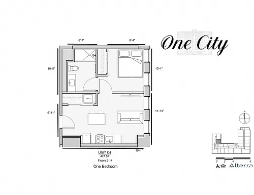 Floor plan Residence - C4
