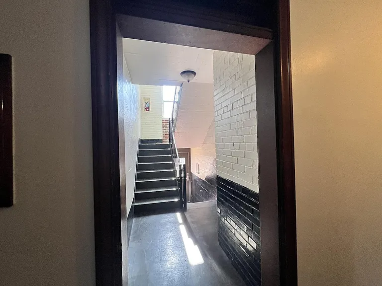 Rear entrance.