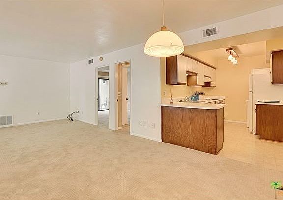 Living area open to kitchen