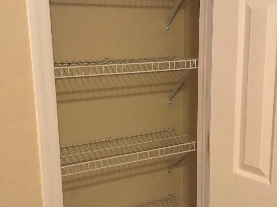 Nice size pantry closet