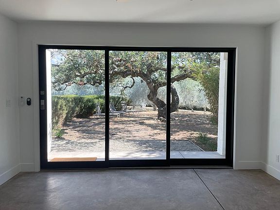 View from living room.