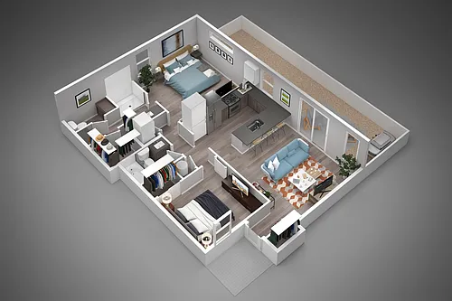 Floor plan 2A