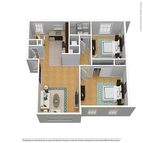 Floor plan The Jefferson