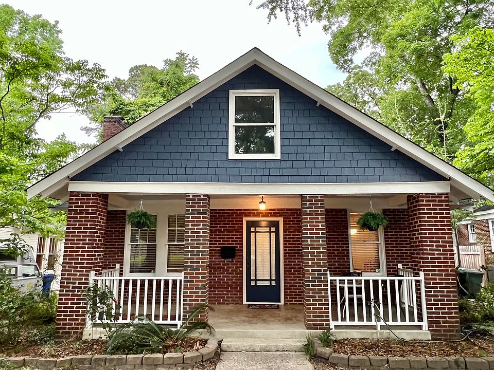 wide welcoming front porch
