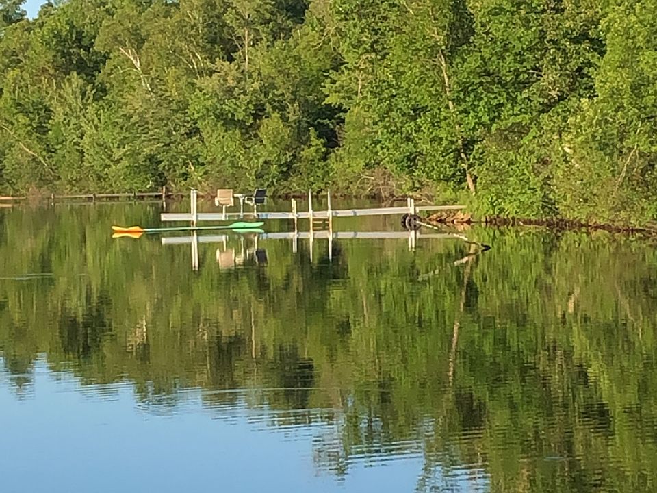Dock & Beach From Water