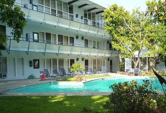 Pool Courtyard