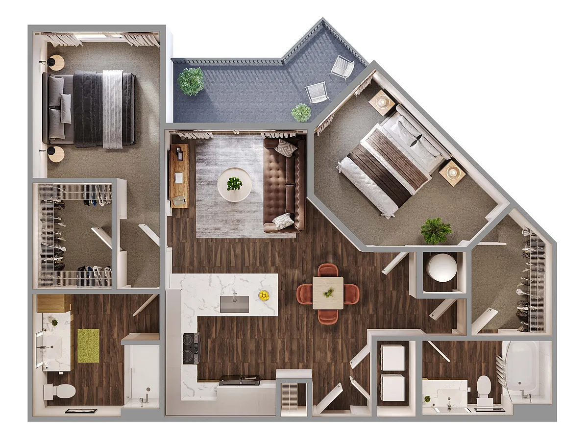 Floor plan B2