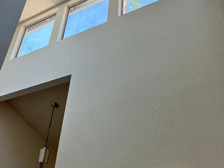 Hallway, entrance, and skylight windows