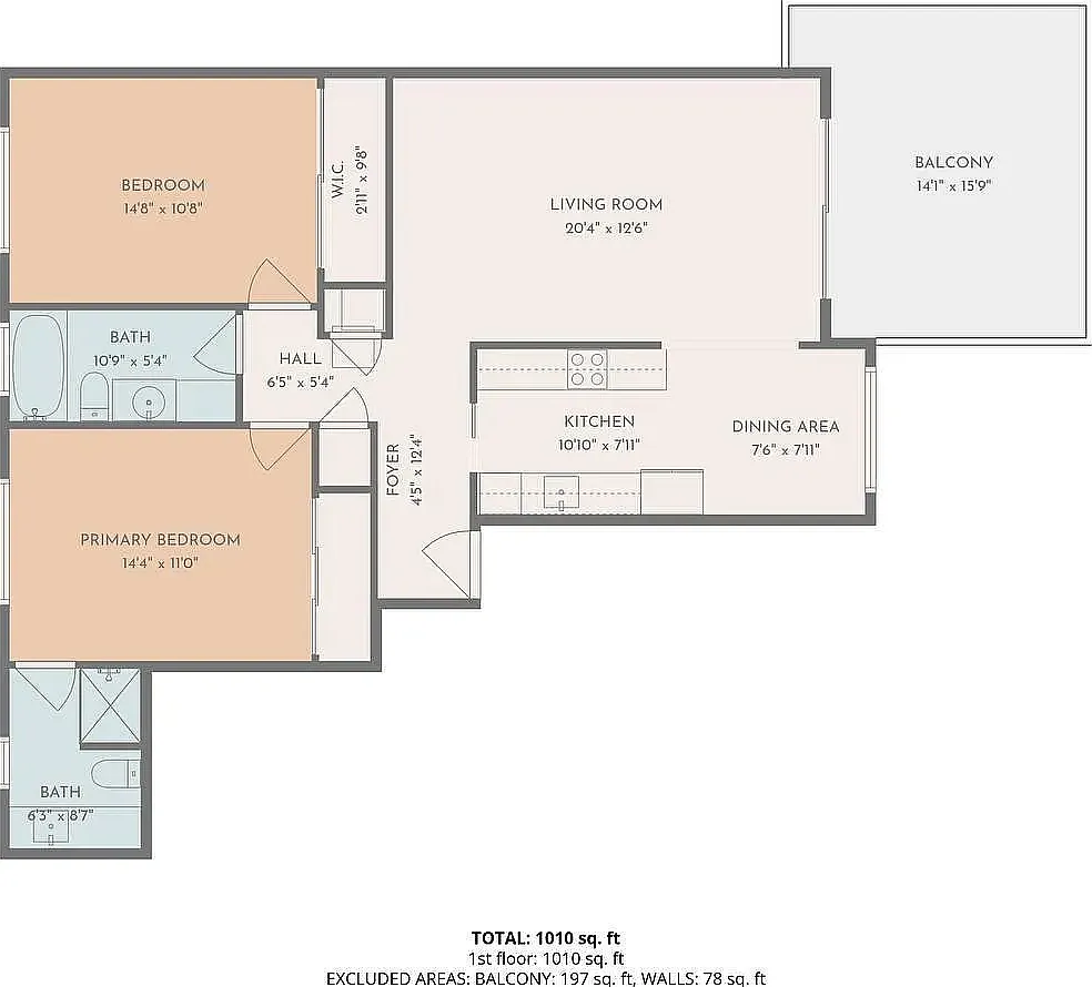 2 bed, 1200 sqft, $3,999 — Photo 3