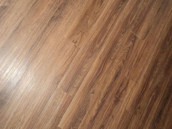 Brand new flooring in kitchen and living room