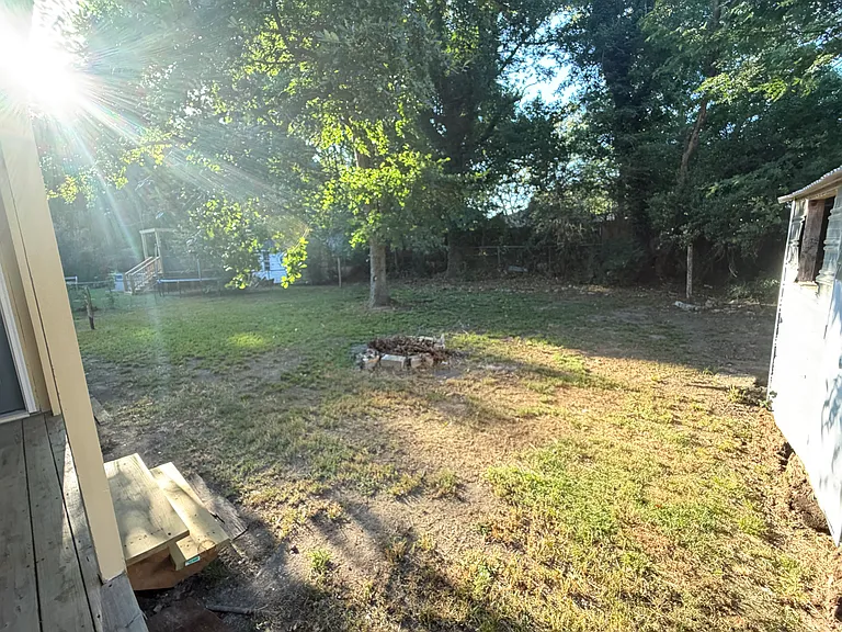Back yard