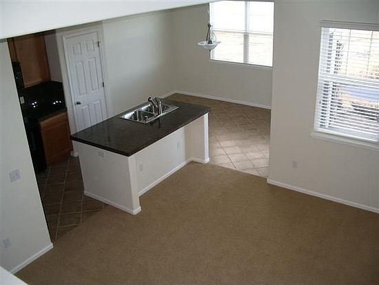 Lvg room/kitchen from stairs