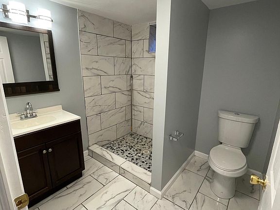 Basement bathroom